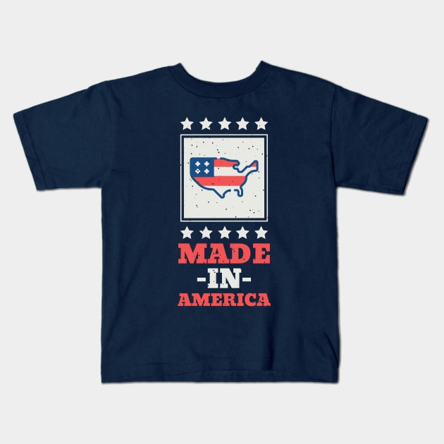 Made in America Kids T-Shirt by Freedom & Liberty Apparel